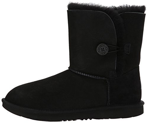 UGG Bailey Button II, Botas Cortas al Tobillo Kids, Black, 36 EU
