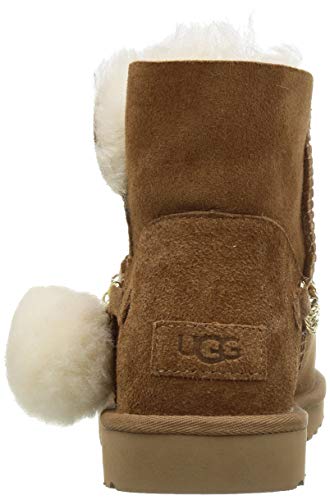 UGG Classic Charm Mini, Botas clásicas Mujer, marrón, 41 EU