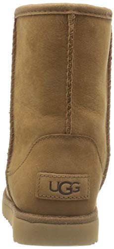 UGG Classic Weather Short, Botas Cortas al Tobillo Niñas, Chestnut, 30 EU