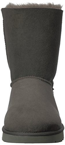 UGG Female Bailey Bow II Classic Boot, Grey, 38 EU