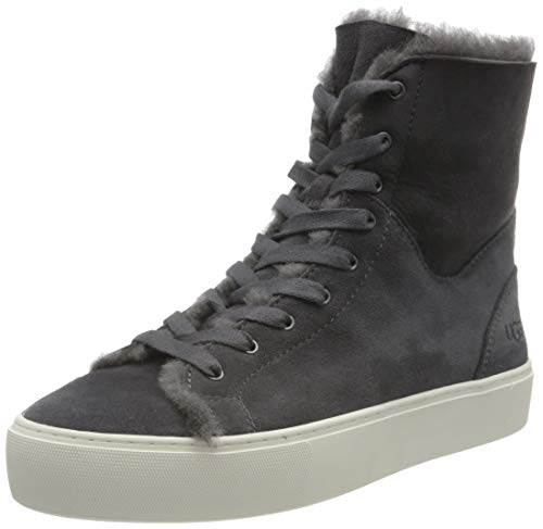 UGG Female Beven Shoe, Dark Grey, 3 (UK)