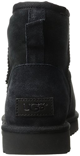 UGG Female Classic Mini II Classic Boot, Black, 6 (UK)