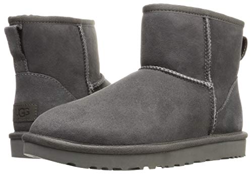 UGG Female Classic Mini II Classic Boot, Grey, 4 (UK)