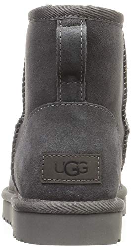 UGG Female Classic Mini II Classic Boot, Grey, 4 (UK)