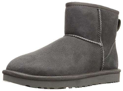 UGG Female Classic Mini II Classic Boot, Grey, 4 (UK)