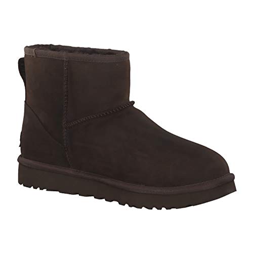 UGG Female Classic Mini Leather - Botas para mujer, color Marrón (Chocolate), 36 EU