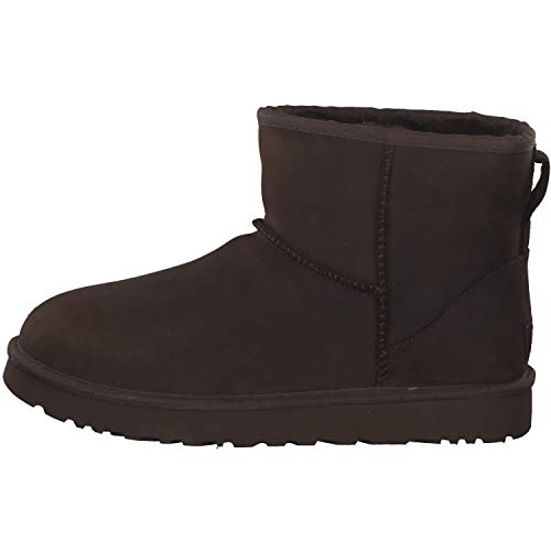 UGG Female Classic Mini Leather - Botas para mujer, color Marrón (Chocolate), 36 EU