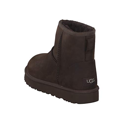 UGG Female Classic Mini Leather - Botas para mujer, color Marrón (Chocolate), 36 EU