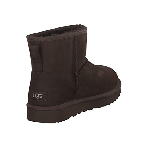 UGG Female Classic Mini Leather - Botas para mujer, color Marrón (Chocolate), 36 EU