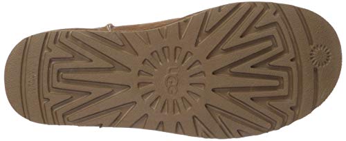 UGG Female Classic Mini UGG Rubber Logo Classic Boot, Chestnut, 7 (UK)