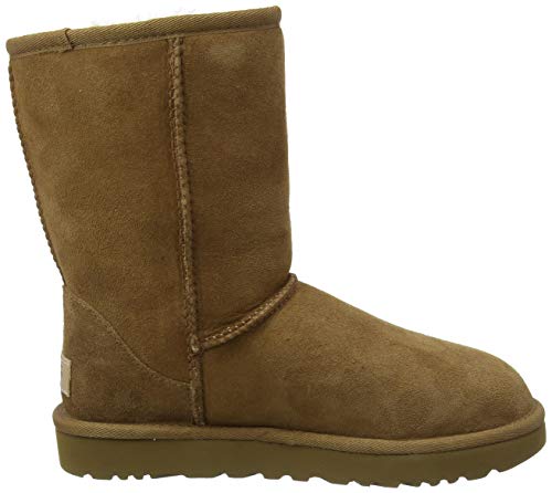UGG Female Classic Short II Classic Boot, Chestnut, 4 (UK)