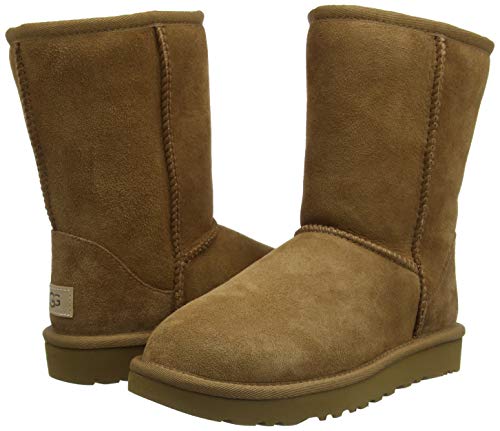 UGG Female Classic Short II Classic Boot, Chestnut, 5 (UK)