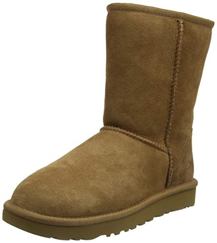 UGG Female Classic Short II Classic Boot, Chestnut, 5 (UK)