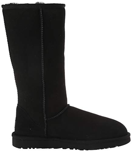 UGG Female Classic Tall II Classic Boot, Black, 4 (UK)