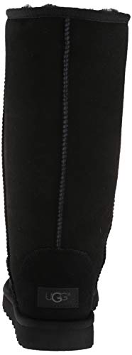 UGG Female Classic Tall II Classic Boot, Black, 6 (UK)