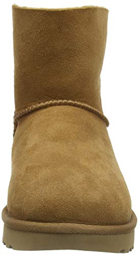 UGG Female Mini Bailey Bow II Classic Boot, Chestnut, 4 (UK)