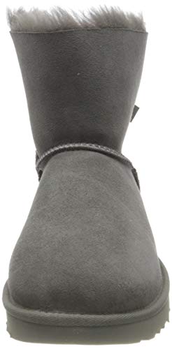 UGG Female Mini Bailey Bow II Classic Boot, Grey, 5 (UK)