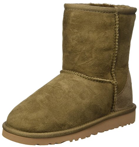 UGG K's Classic Tall, Botas Infantil, Marrón (Dry Leaf), 36 EU