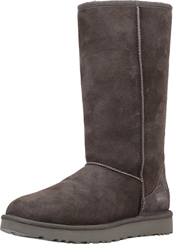 UGG W Classic Tall II, Botas Mujer, Gris (Grey), 41 EU