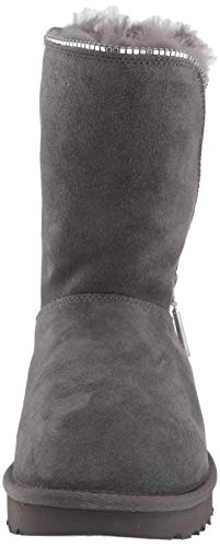 UGG W Classic Zip Boot, Mujer, Gris (Charcoal Chrc), 37 EU