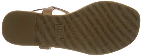 UGG W MADEENA, Sandalia Mujer, marrón (Tan Leather), 43 EU