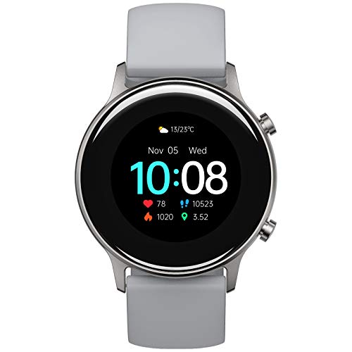UMIDIGI Urun S Smartwatch Mujer Hombre Reloj Inteligente con Monitoreo de Oxígeno en Sangre y Frecuencia Cardíaca, Seguimiento del Sueño, Reloj de Carrera Impermeable con 17 Modos Deportivos