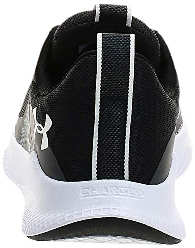Under Armour Charged Aurora, Zapatillas Deportivas para Interior Mujer, Negro (Black/White/White (001) 001), 40 EU