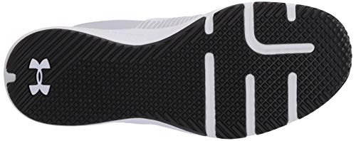 Under Armour Charged Engage, Zapatillas Hombre, Blanco (White/Halo Gray/Black 100), 40 EU