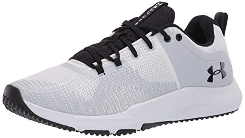 Under Armour Charged Engage, Zapatillas Hombre, Blanco (White/Halo Gray/Black 100), 40 EU