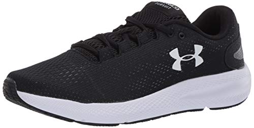 Under Armour Charged Pursuit 2, Zapatillas de Running Mujer, Negro (Black/White/White), 38.5 EU