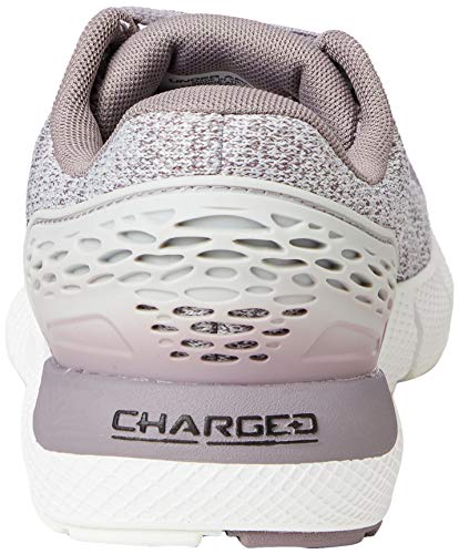 Under Armour Charged Rogue 2 Twist, Zapatillas para Correr Mujer, Pizarra Púrpura Blanco Blackout Púrpura 500, 40.5 EU