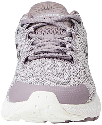 Under Armour Charged Rogue 2 Twist, Zapatillas para Correr Mujer, Pizarra Púrpura Blanco Blackout Púrpura 500, 40.5 EU