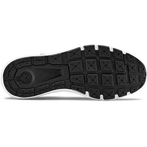 Under Armour Charged Rogue 2, Zapatillas para Correr de Carretera Hombre, Blanco Negro 004, 42.5 EU