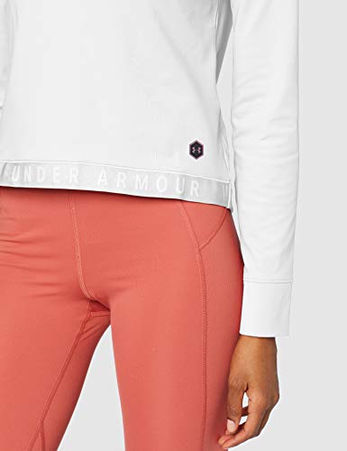 Under Armour Coldgear Rush LS Camisa De Manga Larga, Mujer, Gris, XS