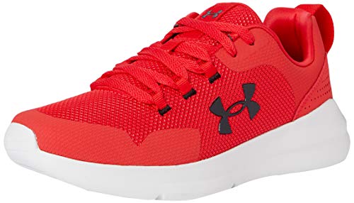 Under Armour Essential, Calzado Deportivo Hombre, Versa Rojo Blanco Negro 601, 42 EU