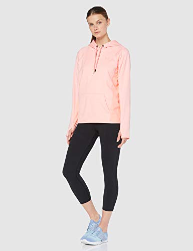 Under Armour Favorite Mesh Crop Capri, Mujer, Negro (Black 001), M