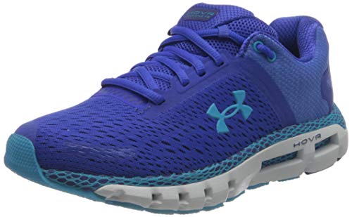 Under Armour HOVR Infinite 2, Zapatillas para Correr de Carretera para Mujer, Emotion Blue/Smalt Blue/Equator Blue (500), 35.5 EU