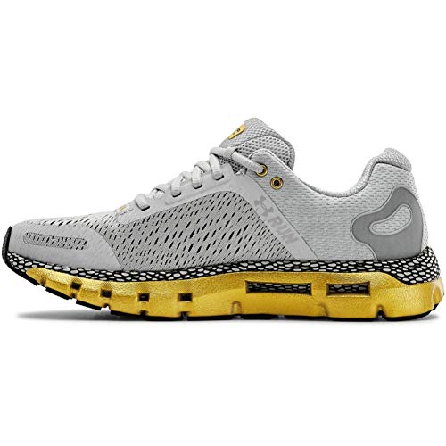 Under Armour HOVR Infinite 2, Zapatillas para Correr Hombre, Gris/púrpura/Dorado metálico Brillo (108), 44.5 EU