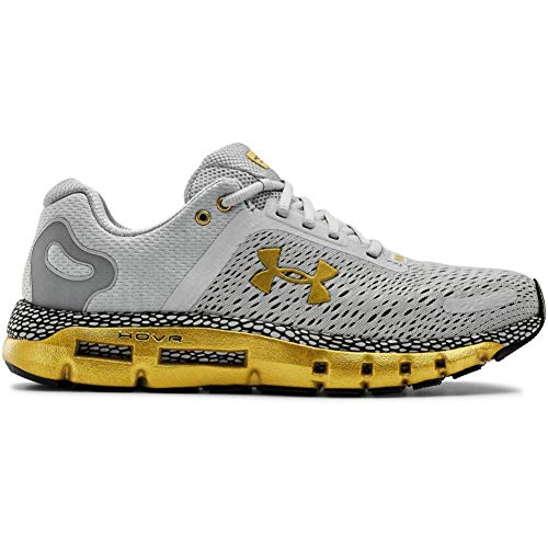 Under Armour HOVR Infinite 2, Zapatillas para Correr Hombre, Gris/púrpura/Dorado metálico Brillo (108), 44.5 EU