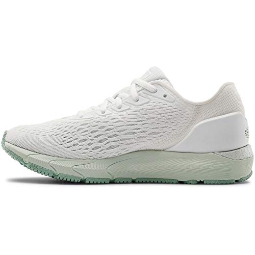 Under Armour HOVR Sonic 3, Zapatillas para Correr de Carretera Mujer, Cristal de mar Blanco Esmalte Azul 103, 44.5 EU