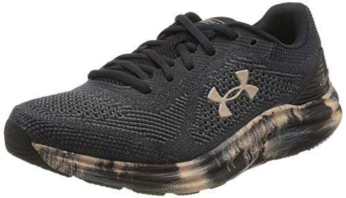 Under Armour Liquify Print, Zapatillas para Correr Mujer, Morado Oscuro/Rosa Desierto/Rosa Desierto (500), 36 EU