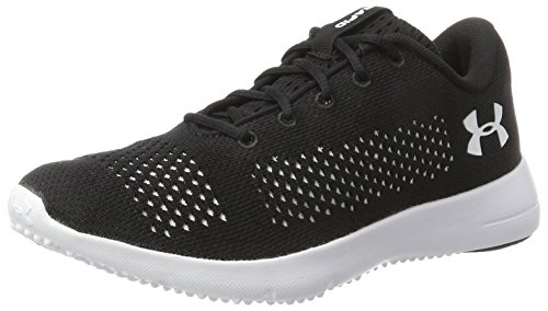 Under Armour Rapid, Zapatillas de Running Mujer, Negro (Black/White/White 001), 36.5 EU