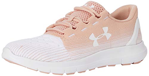 Under Armour Remix 2.0, Zapatillas para Correr de Carretera Mujer, Rosa Desierto Blanco 605, 37.5 EU