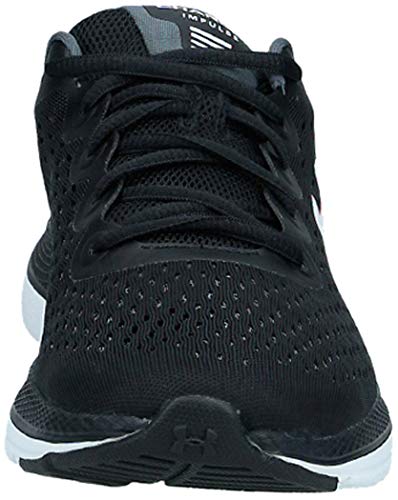 Under Armour Running UA Charged Impulse, Zapatillas para Correr de Diferentes Deportes Mujer, Negro (Black/White (002), 39 EU