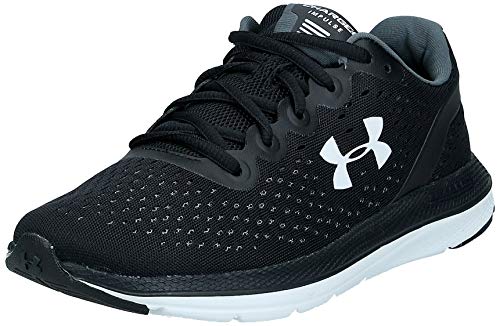 Under Armour Running UA Charged Impulse, Zapatillas para Correr de Diferentes Deportes Mujer, Negro (Black/White (002), 40 EU