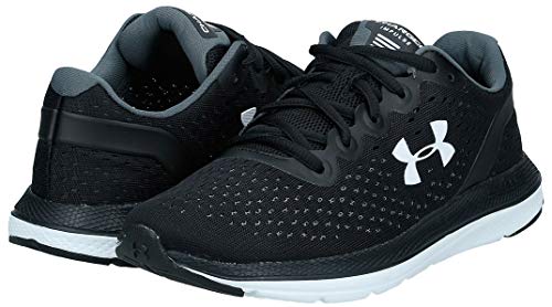 Under Armour Running UA Charged Impulse, Zapatillas para Correr de Diferentes Deportes Mujer, Negro (Black/White (002), 40 EU