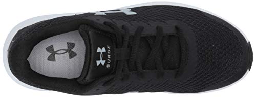 Under Armour Surge 2, Zapatillas para Correr de Carretera Mujer, Black/White/Mod Gray (001), 20.5 EU
