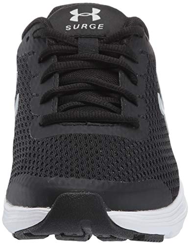 Under Armour Surge 2, Zapatillas para Correr de Carretera Mujer, Black/White/Mod Gray (001), 20.5 EU