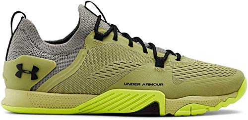 Under Armour Tribase Reign 2.0 - Zapatillas de crossfit para hombre, Negro (Verde callado (303)/Rayos X), 42 EU