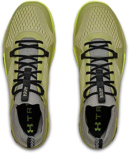 Under Armour Tribase Reign 2.0 - Zapatillas de crossfit para hombre, Negro (Verde callado (303)/Rayos X), 42 EU